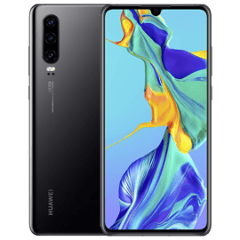 Case P30 reconditionn&eacute; 128 Go, Noir, d&eacute;bloqu&eacute;