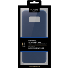 Coque en Gel de Silicone Doux pour Samsung Galaxy S8, Bleu Marine