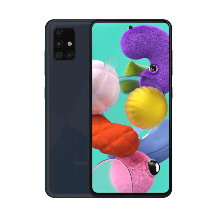 Galaxy A51 reconditionn&eacute; 128 Go, Noir, d&eacute;bloqu&eacute;