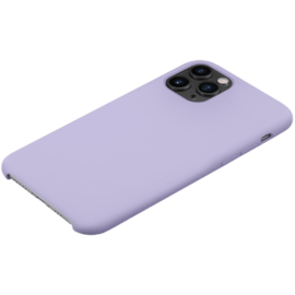 Coque en Gel de Silicone Doux pour Apple iPhone 11 Pro, Violet Lilas