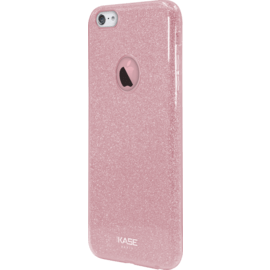 Coque slim pailletée étincelante pour Apple iPhone 6 Plus/6s Plus, Or Rose