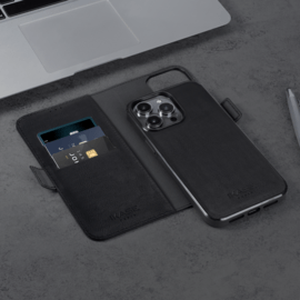 Etui & Coque robuste magn&eacute;tique 2-en-1 pour Apple iPhone 14 Pro, Noir Onyx