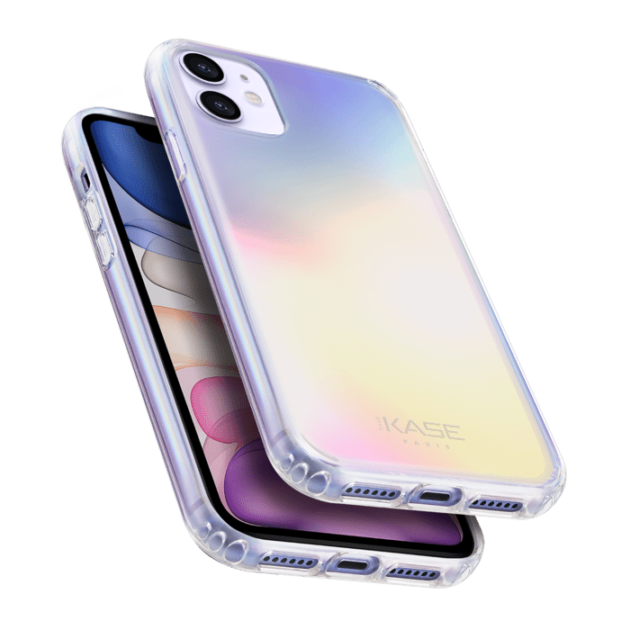 Iridescent Invisible Hybrid Case for Apple iPhone 11, Iridescent