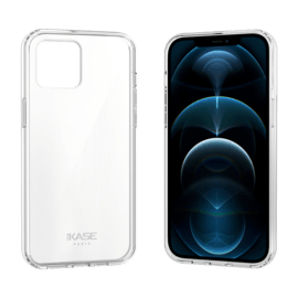 Coque hybride invisible pour Apple iPhone 12/12 Pro, Transparente