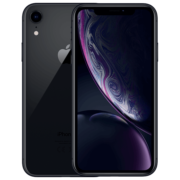 iPhone XR reconditionn&eacute; 128 Go, Noir, SANS FACE ID, d&eacute;bloqu&eacute;