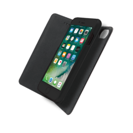 Case 2-in-1 Magnetic Slim Wallet & Case for Apple iPhone 6 Plus/6s Plus/7 Plus/8 Plus, Black
