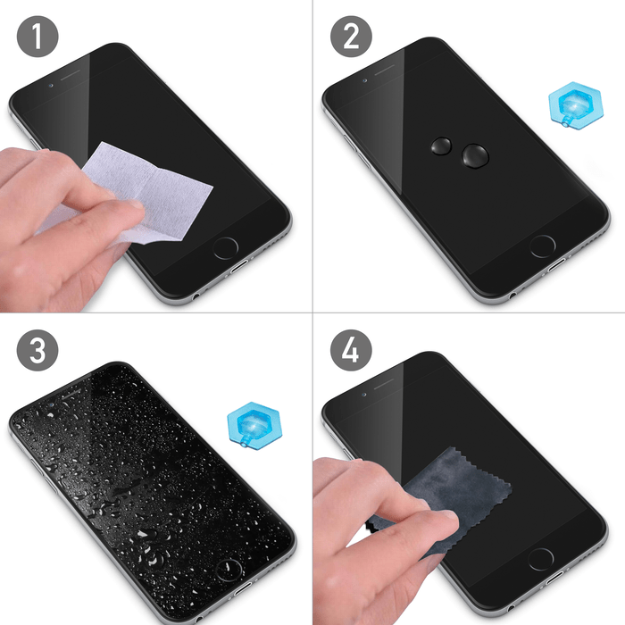 DropProtect Liquide de Protection d'&eacute;cran pour smartphones, tablettes et montres connect&eacute;es (1 dose)