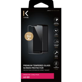 Protection d'écran premium en verre trempé pour LG G3, Transparent
