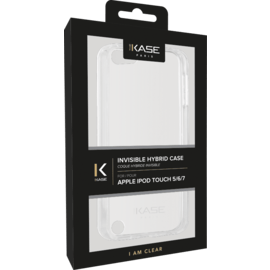 Coque hybride invisible pour Apple iPod touch 5/6/7, Transparente