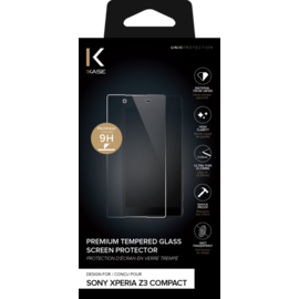 Protection d'écran premium en verre trempé pour Sony Xperia Z3 Compact, Transparent