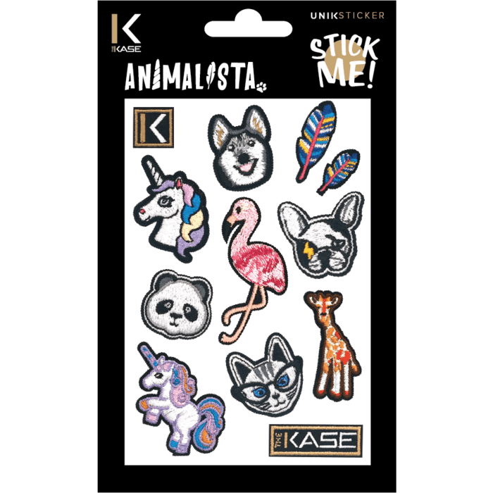 Animalista Stickers brodés