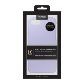 (Special Edition) Coque en Gel de Silicone Doux pour Apple iPhone 7/8/SE 2020/SE 2022, Violet Lilas