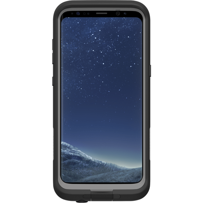 Lifeproof Fre Coque Waterproof pour Samsung Galaxy S8, Asphalte Noir