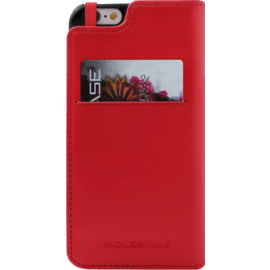 Moleskine Coque clapet classique pour Apple iPhone 6/6s, Rouge