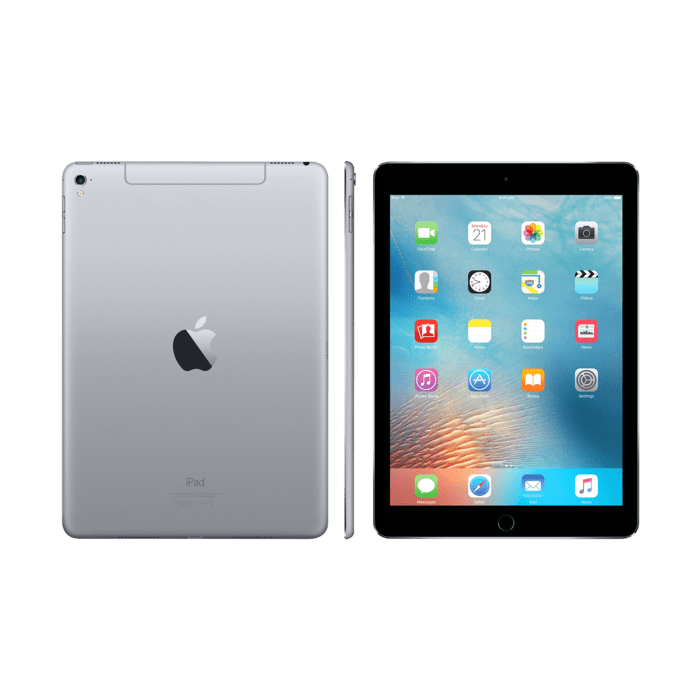 iPad Pro 9.7' (2016) Wifi+4G reconditionné 256 Go, Gris sidéral, débloqué