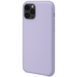 Coque en Gel de Silicone Doux pour Apple iPhone 11 Pro, Violet Lilas