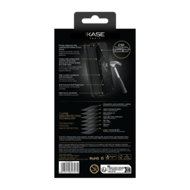 Protection d'écran Privée en verre trempé (100% de surface couverte) pour Apple iPhone 15 Pro Max, Noir