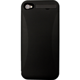 Case Power case external battery 2400mAh for Apple iPhone 4/4S, Black