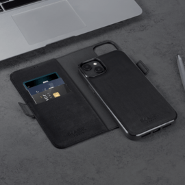Etui & Coque robuste magn&eacute;tique 2-en-1 pour Apple iPhone 14 Plus, Noir Onyx