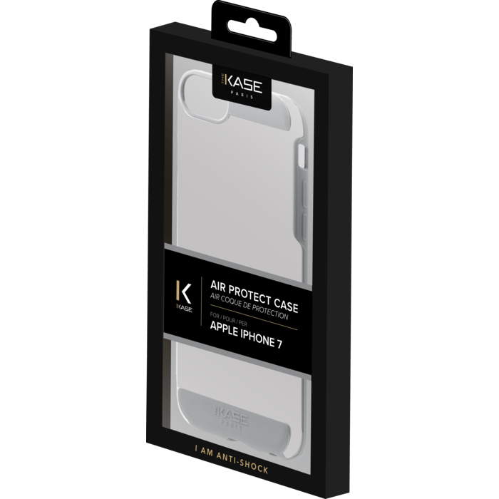 Air Coque de protection pour Apple iPhone 6/6s/7/8/SE 2020/SE 2022, Gris Sid&eacute;ral