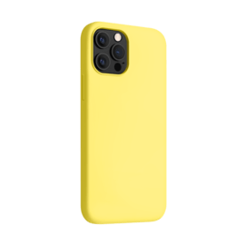 Anti-Shock Soft Gel Silicone Case for Apple iPhone 12/12 Pro, Lemonade Yellow