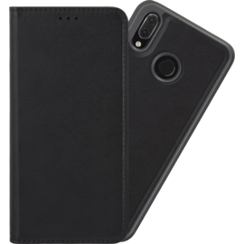 Case 2-in-1 Magnetic Slim Wallet & Case for Huawei P20 Lite, Black