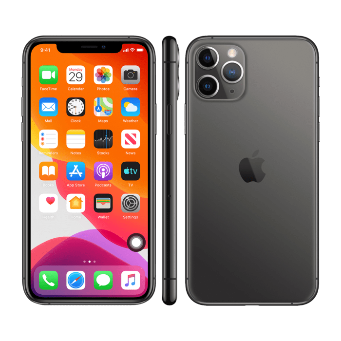 iPhone 11 Pro Max reconditionn&eacute; 64 Go, Gris sid&eacute;ral, d&eacute;bloqu&eacute;