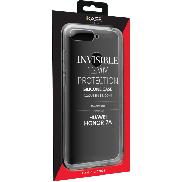 Coque Slim Invisible pour Huawei Honor 7A 1,2mm, Transparent