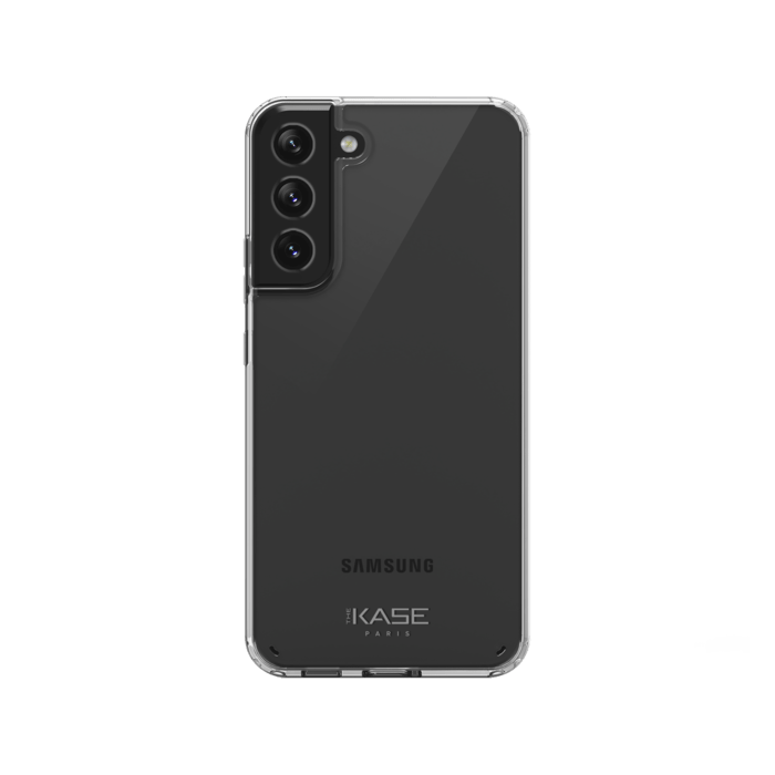 Coque hybride invisible pour Samsung Galaxy S22 5G, Transparente
