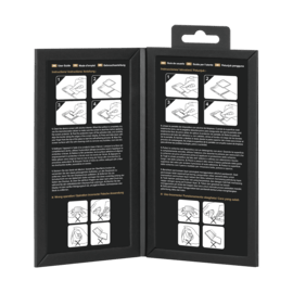 Protecteur d'&eacute;cran en verre tremp&eacute; de qualit&eacute; sup&eacute;rieure (60% verre tremp&eacute; recycl&eacute;) pour Samsung Galaxy Z Flip6, Transparent