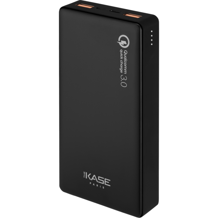 Ultra Slim PowerHouse External Battery 20 000mAh (74Wh), Jet Black