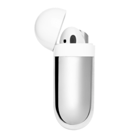 &Eacute;couteurs sans fil Sonik Ultra On-Ear avec bo&icirc;tier de chargement, Argent Titanium