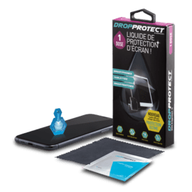 NanoProtect+ DropProtect Liquid Screen Protector for smartphones, tablets & smartwatches (1 dose)