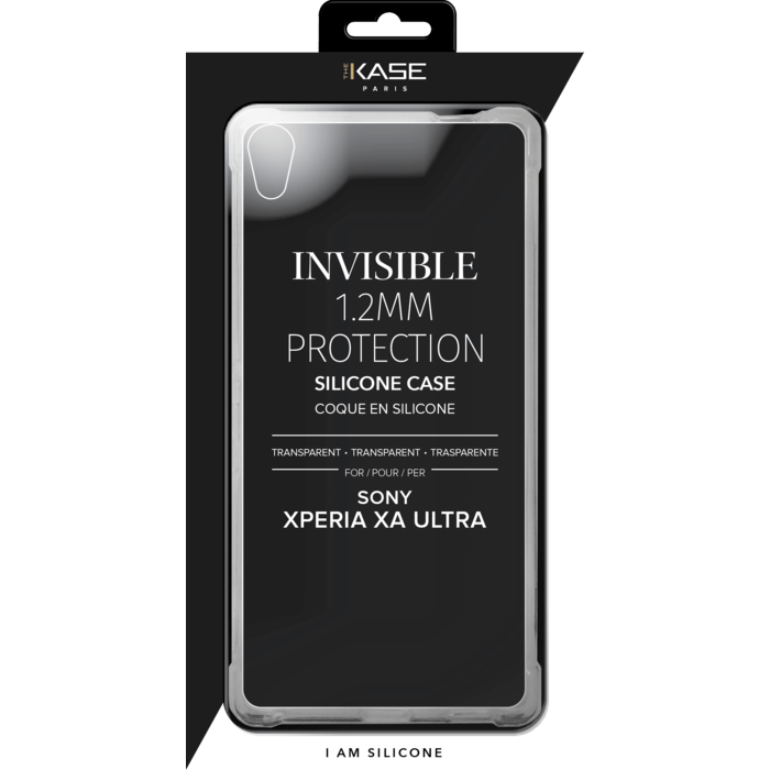 Custodia sottile invisibile per Sony Xperia XA Ultra 1.2mm, trasparente