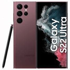 Case Galaxy S22 Ultra 5G reconditionn&eacute; 256 Go, Bordeaux, d&eacute;bloqu&eacute;