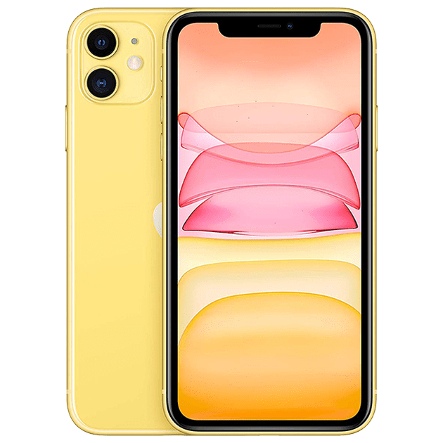 iPhone 11 reconditionn&eacute; 64 Go, Jaune, d&eacute;bloqu&eacute;