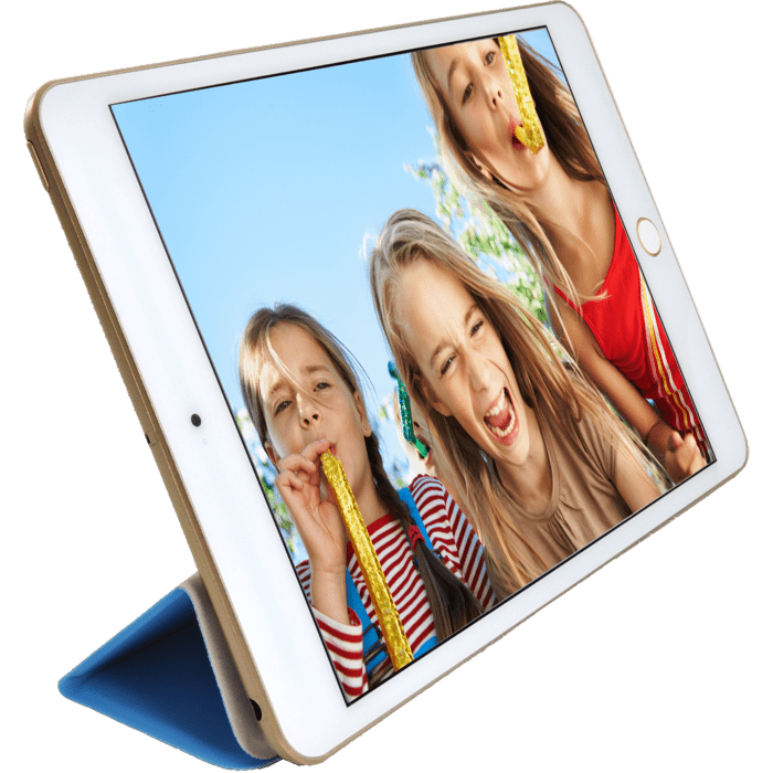 Smart Cover pour Apple iPad mini 1/2/3, Bleu