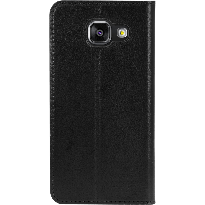 Coque clapet avec pochettes CB & stand pour Samsung Galaxy A3 (2016), Noir
