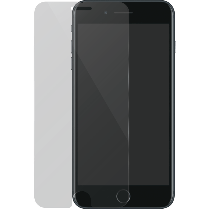 Protection d'&eacute;cran premium en verre tremp&eacute; pour Apple iPhone 6/6s/7/8, Transparent