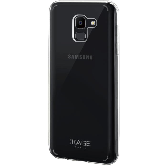 Coque hybride invisible pour Samsung Galaxy J6 2018, Transparente