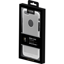 Coque Mesh pour Apple iPhone 7, Argent
