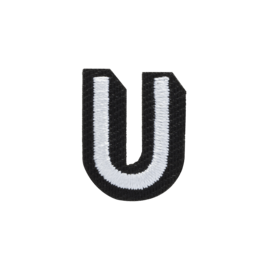 Lettre U Sticker brod&eacute;