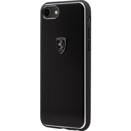 Case Ferrari Heritage Aluminium case for iPhone 7/8, Black