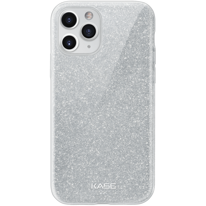 Coque slim pailletée étincelante pour Apple Apple iPhone 11 Pro, Argent