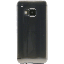 Coque silicone pour HTC One M9, Gris Transparent