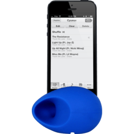 Case Egg Sound amplifier for Apple iPhone 4/4S, Blue