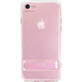 Case Invisible Slim Case with Stand for Apple iPhone 6/6s/7/8, Rose Gold