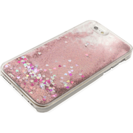 Bling Bling Coque Pailletée pour Apple iPhone 6/6s, Pink Lady