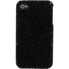 Coque pour Apple iPhone 4/4S, Strass Noir
