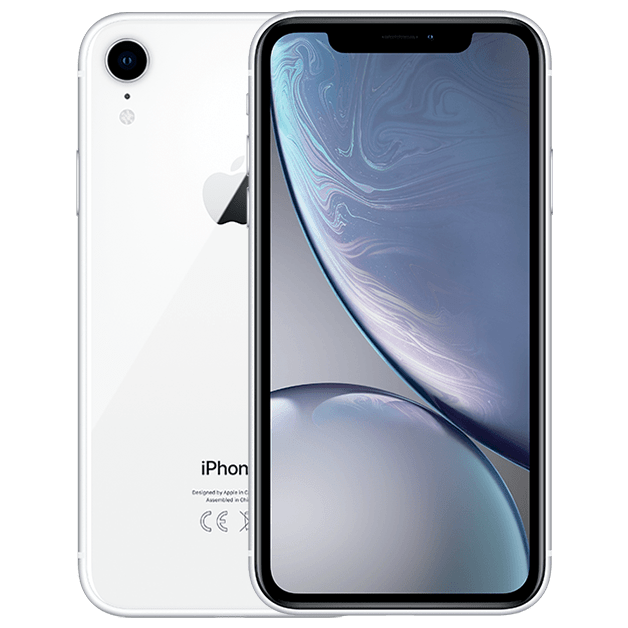iPhone XR reconditionn&eacute; 128 Go, Blanc, SANS FACE ID, d&eacute;bloqu&eacute;